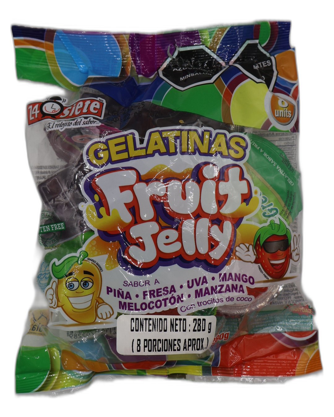 GELATINA ESTRELLA *8 UND
