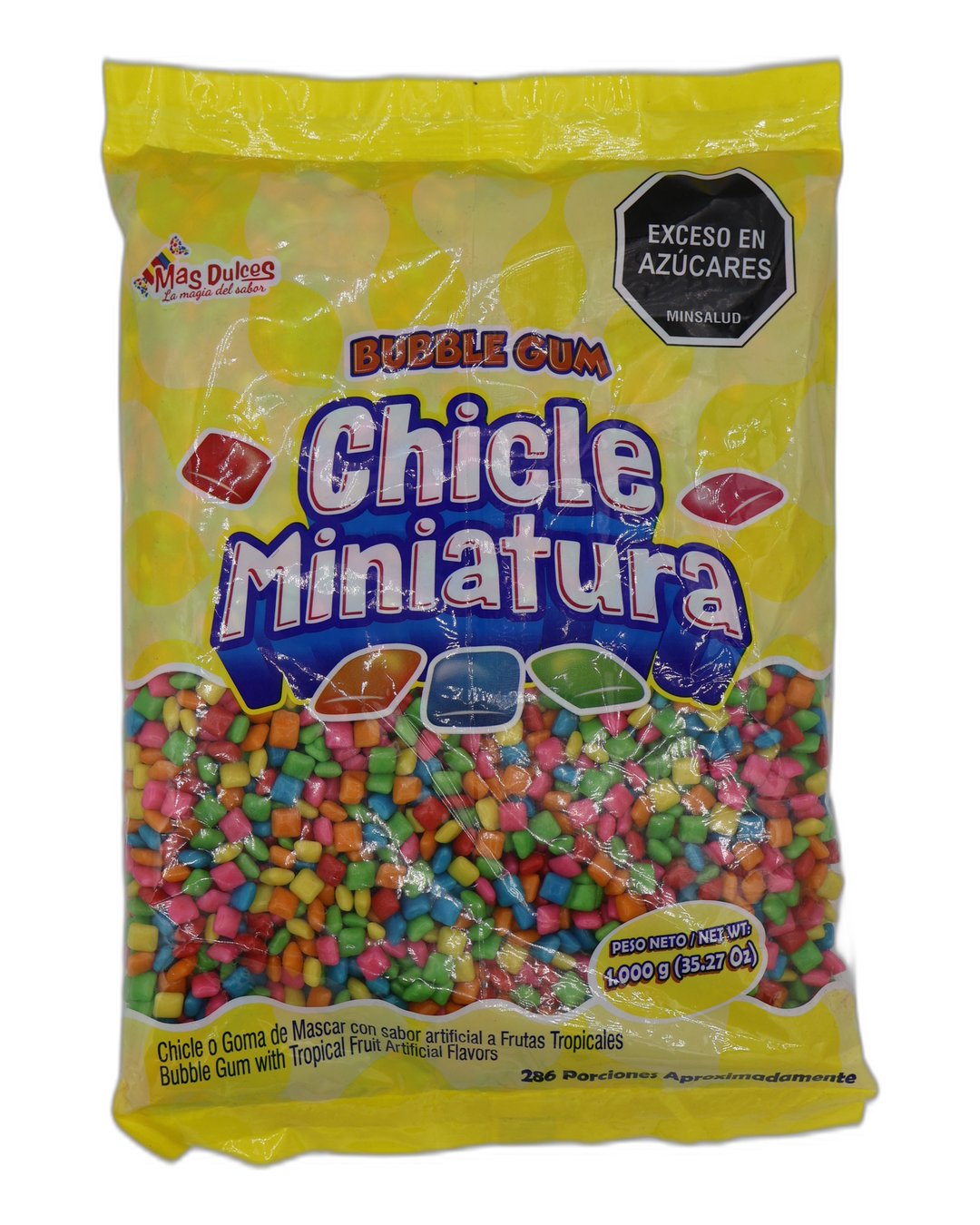 CHICLE MINIATURA PQTE