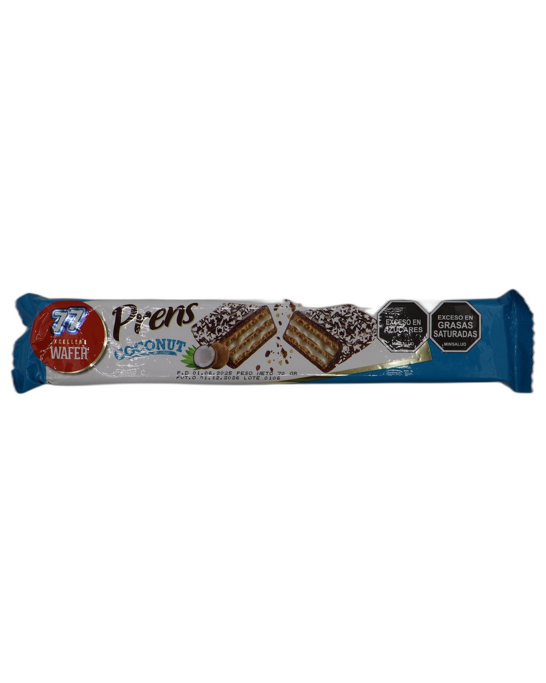 WAFER PRENS COCONUT UNIDAD