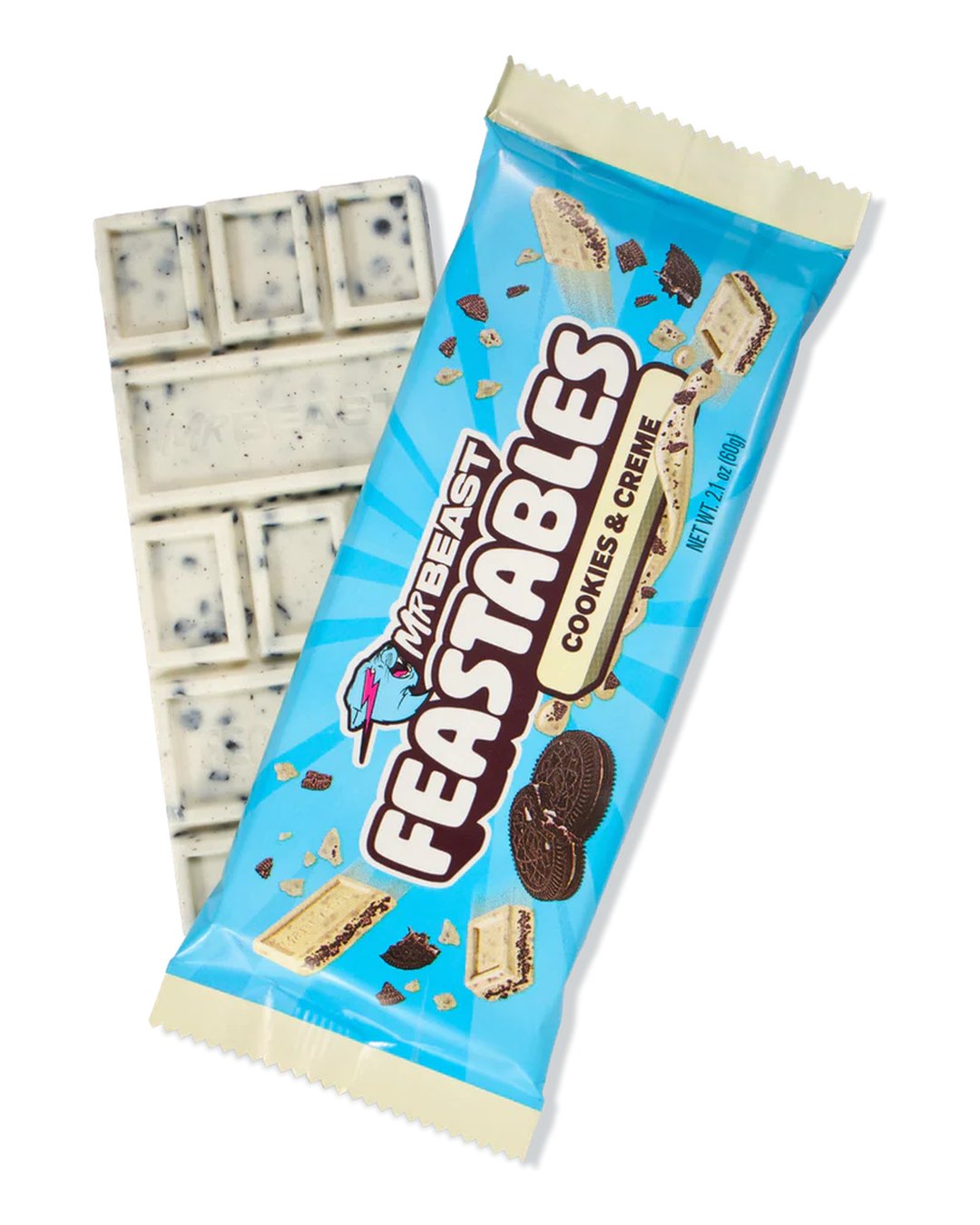 MR BEAST FEASTABLES COOKIES AND CREAM 60G