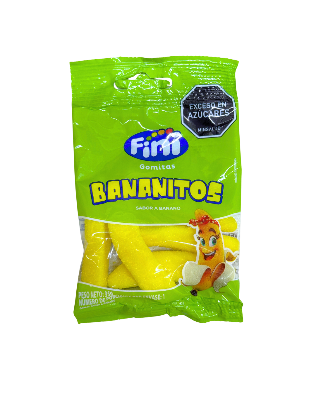 GOMA FINI BANANITOS DE 35GR