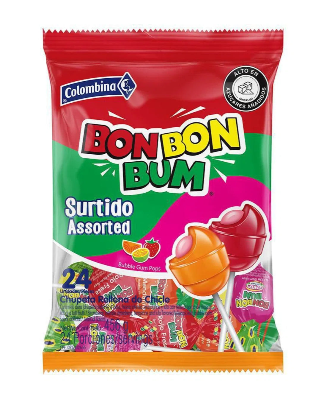 BON BON BUM SURTIDO *24