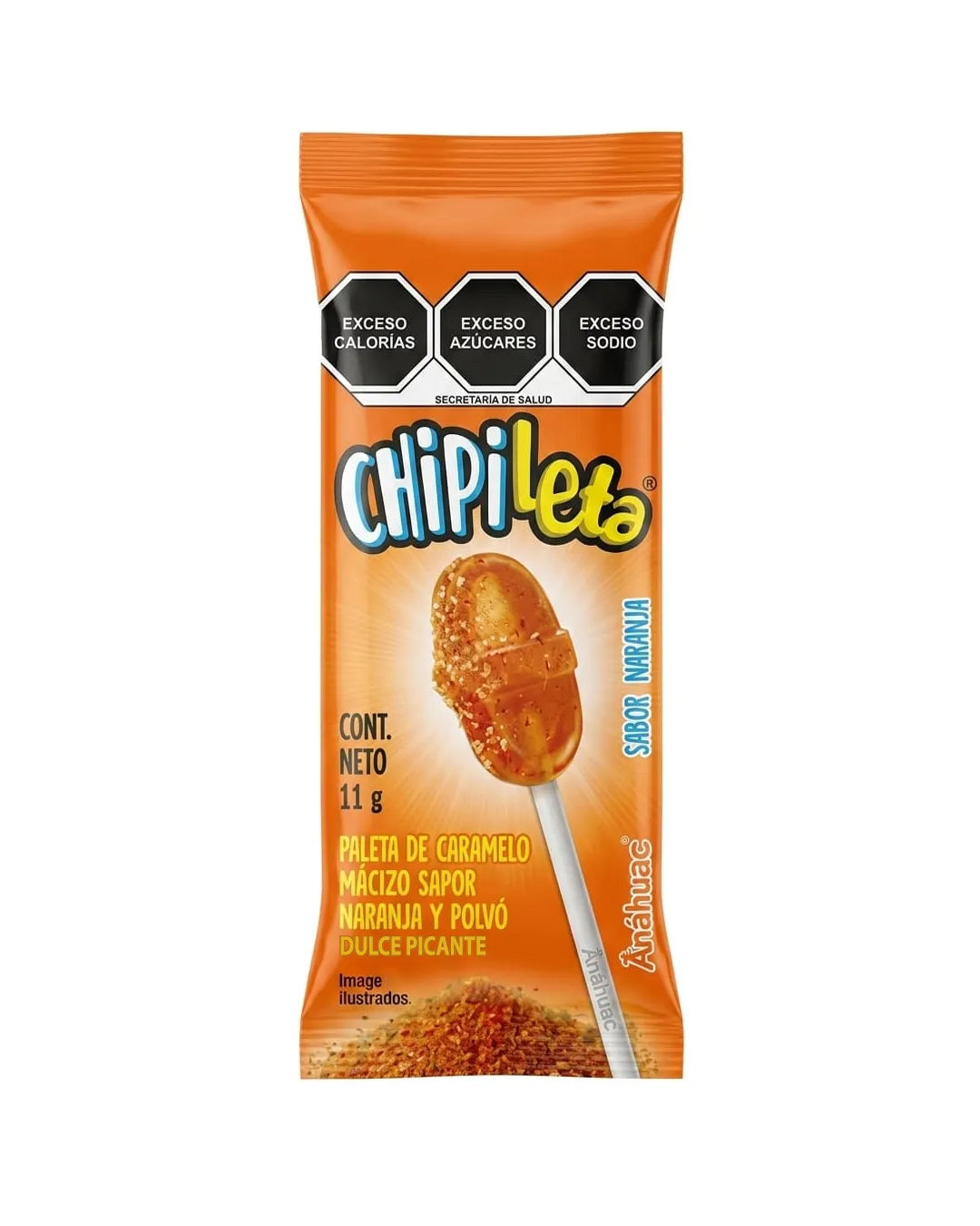 CHIPILETA NARANJA UND 11G