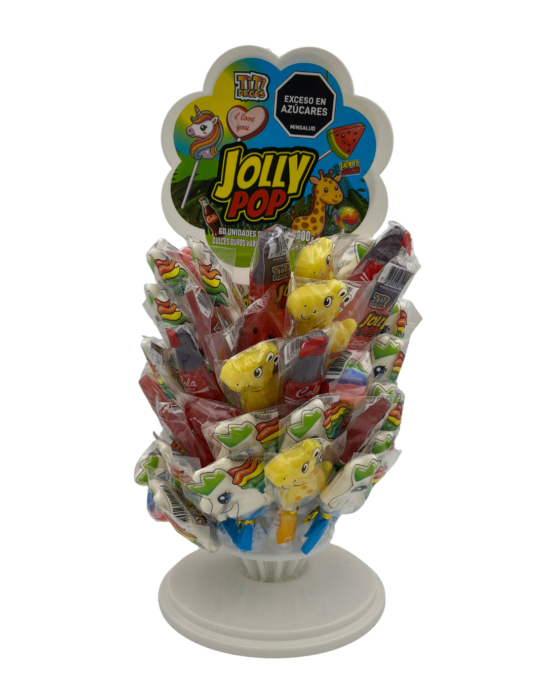 JOLLY POP X60 BOMBONERA