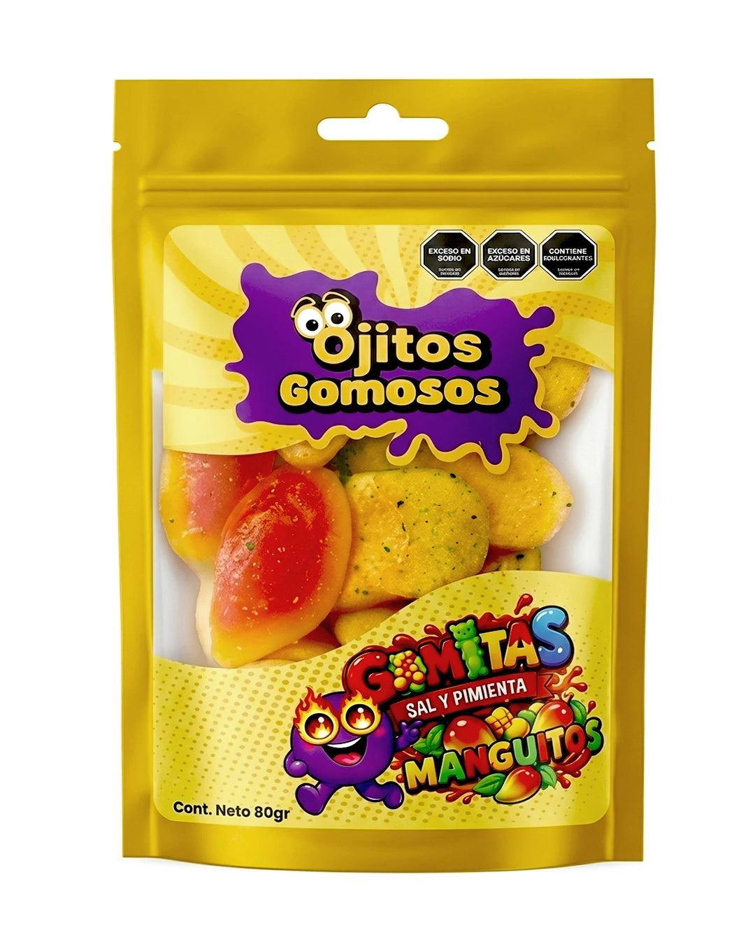 OJITOS GOMOSOS SAL Y PIMIENTA MANGUITOS