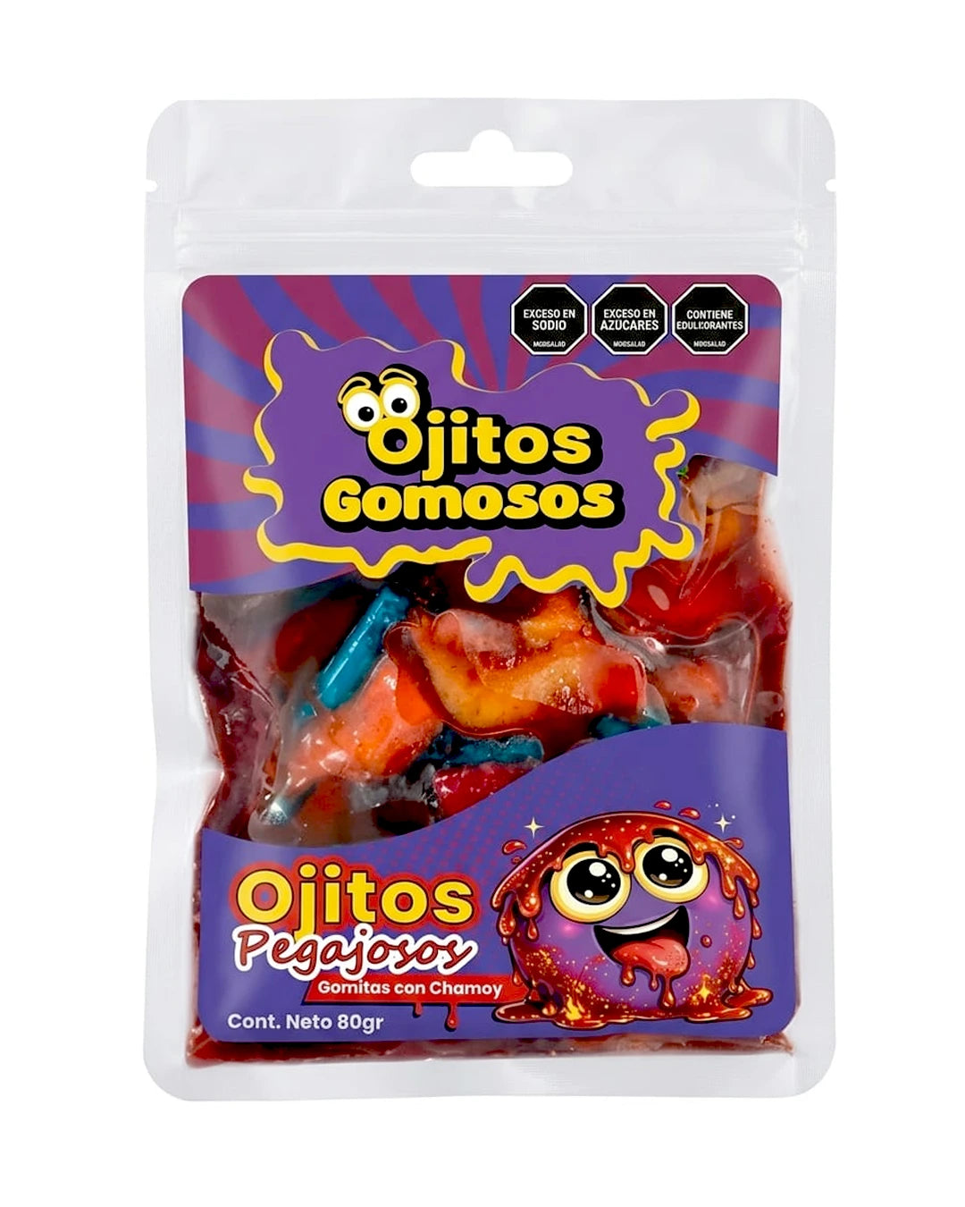 OJITOS GOMOSOS PEGAJOSOS 80GR