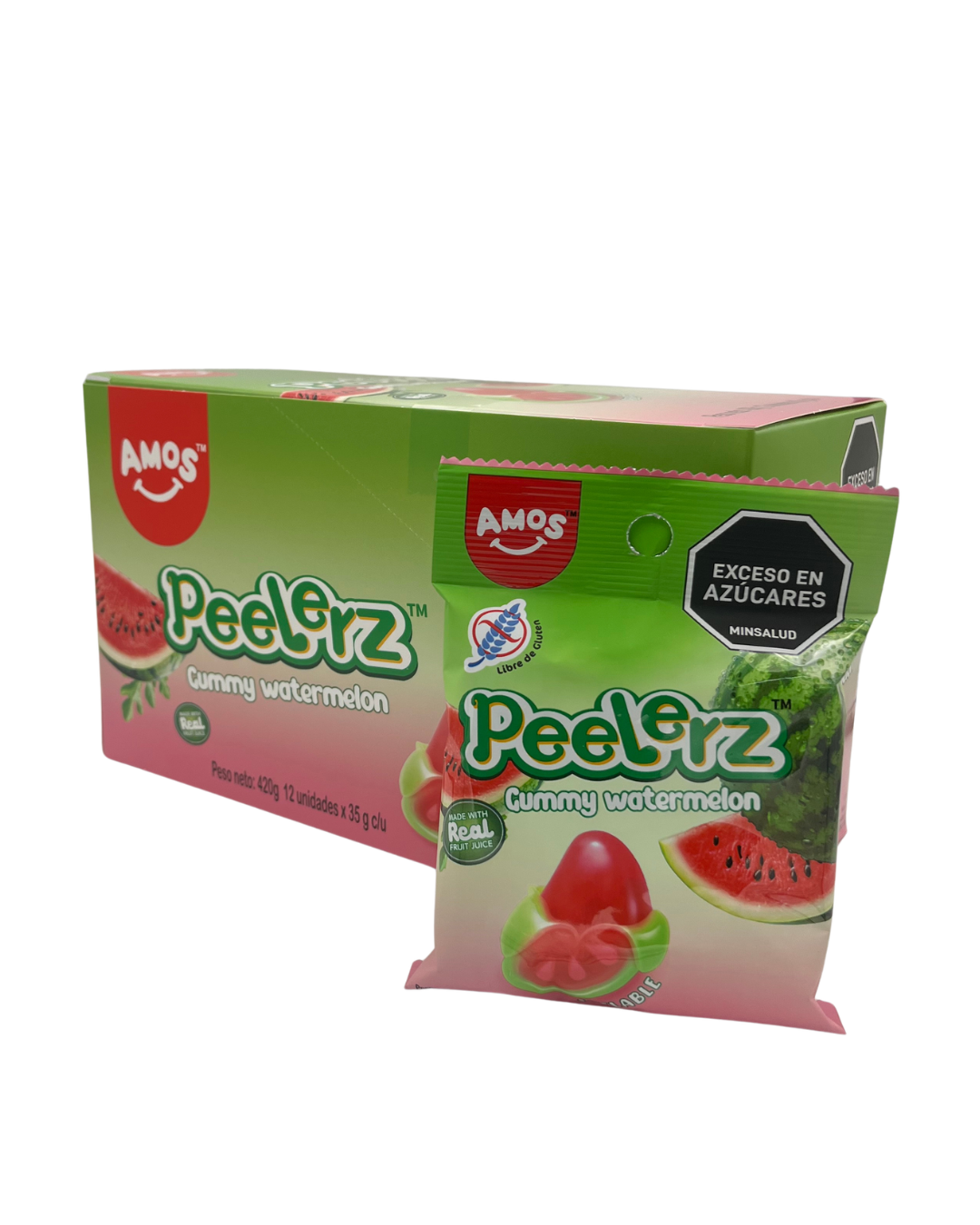 PEELERZ GUMMY WATERMELON   DP*12