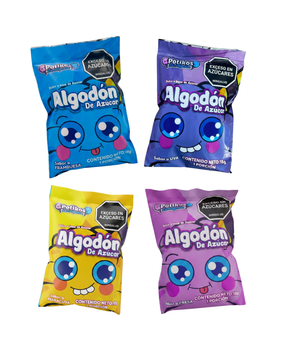 ALGODON DE AZUCAR UND 18G