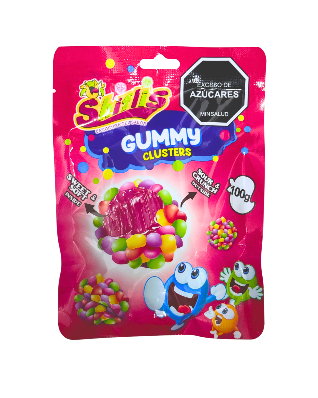 SHIFLIS GUMMY CLUSTERS 100GR