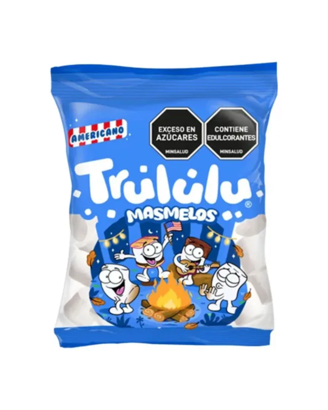 TRULULU MASMELOS AMERICANO 70GR