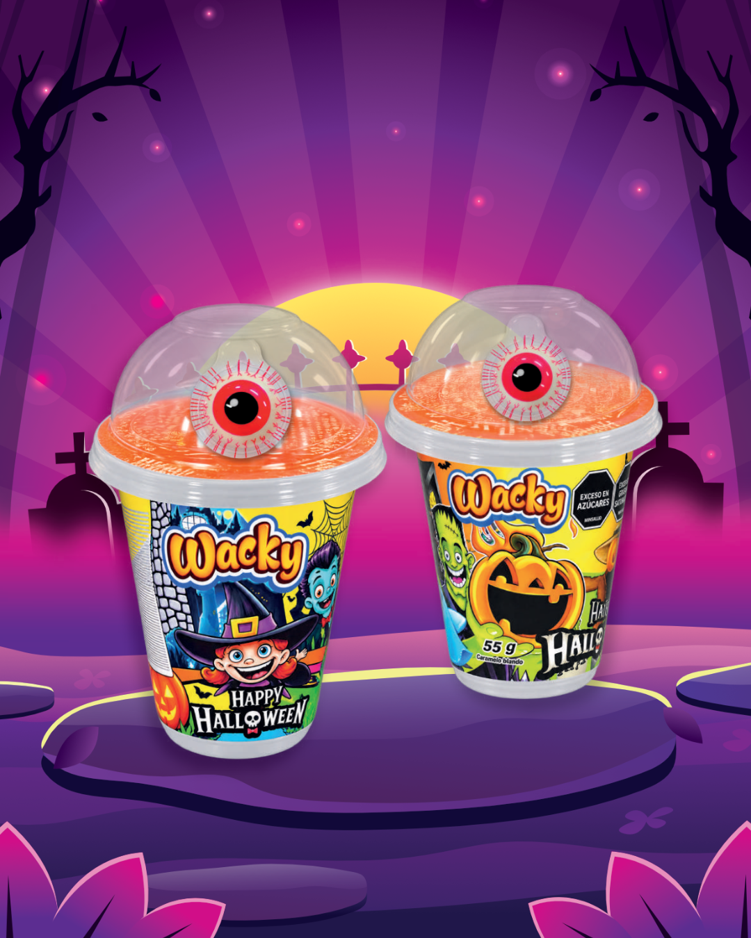 VASO HALLOWEEN 55GR