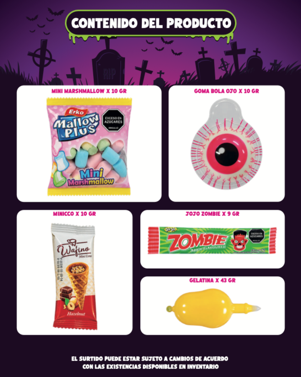VASO HALLOWEEN 55GR