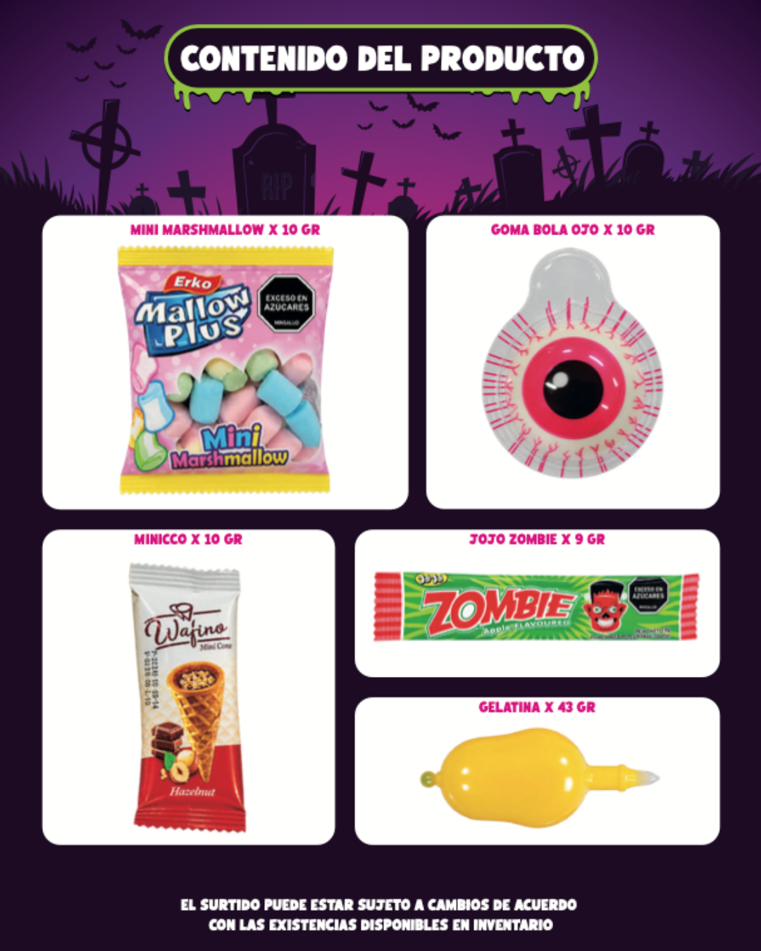 VASO HALLOWEEN 55GR